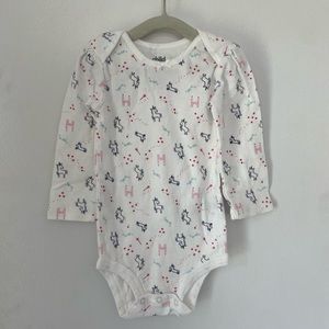 Carter’s unicorn long-sleeve onsie
